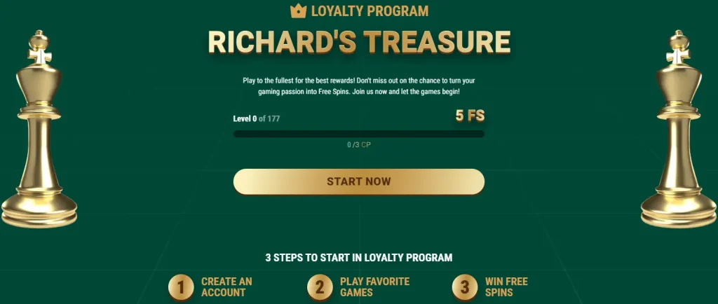 Richard Casino lojalitetsprogram